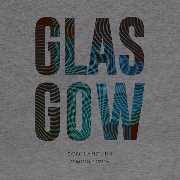 Glasgow City typography by StudioGrafiikka